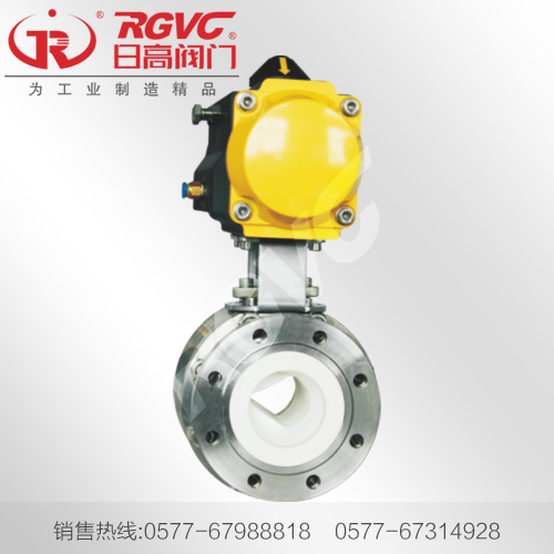 Q641TC氣動(dòng)調(diào)節(jié)V型陶瓷球閥